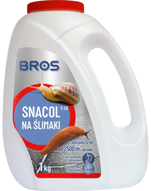 Zdjęcie: Preparat zwalczający ślimaki Snacol 5GB - 1 kg BROS