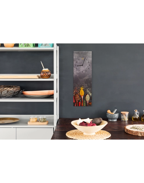 Zdjęcie: Zegar Glassclock 20x60 cm Gc024 Spoons STYLER