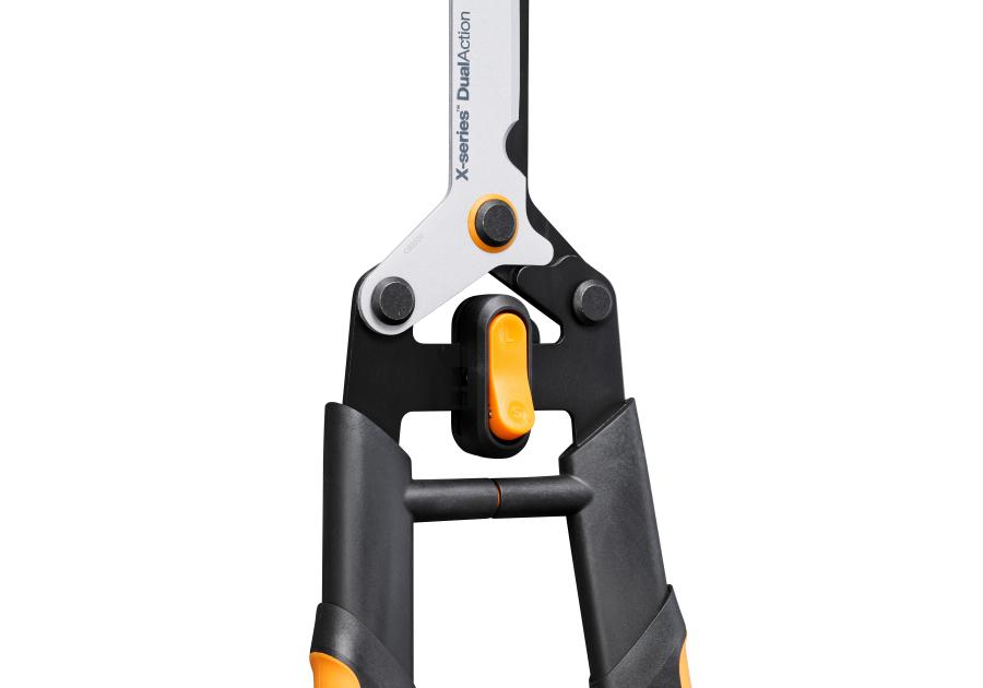 Zdjęcie: Nożyce do żywopłotu i gałęzi DualAction HSX96 ręczne ogrodowe X-Series FISKARS