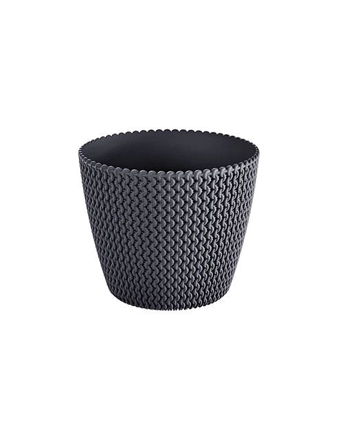 Zdjęcie: Doniczka Splofy antracytowy 40 cm PROSPERPLAST