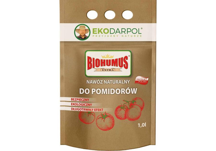 Zdjęcie: Nawóz Biohumus Extra sypki do pomidorów 1 L EKODARPOL