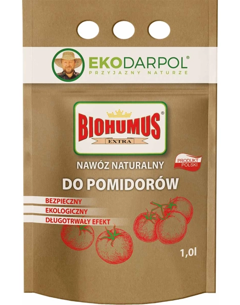 Zdjęcie: Nawóz Biohumus Extra sypki do pomidorów 1 L EKODARPOL