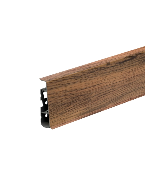 Zdjęcie: Listwa przypodłogowa PVC Hi Line Prestige 2,2x7,5 cm 2,50 m Dąb Kantabryjski Mat CEZAR