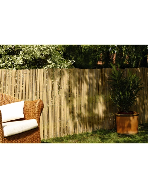 Zdjęcie: Mata bambusowa Bamboocane 1x3 m, naturalny NORTENE