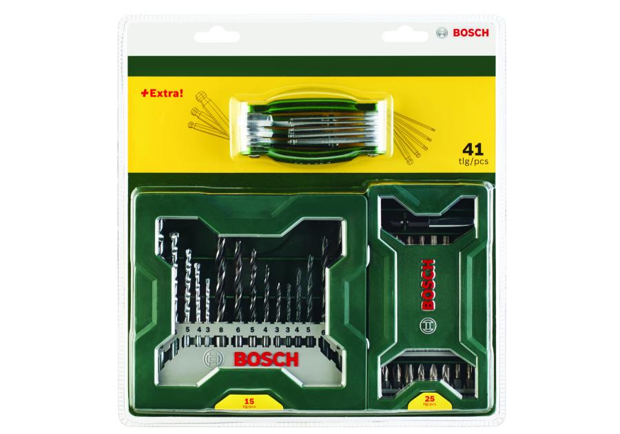 Zdjęcie: Zestaw X-Line 40 sztuk + składane narzędzie BOSCH