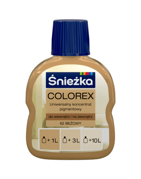 Zdjęcie: Pigment Colorex 62 beżowy 100 ml ŚNIEŻKA