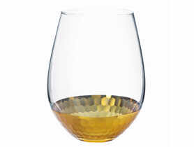 Wazon szklany 14 cm Golden Honey ALTOMDESIGN