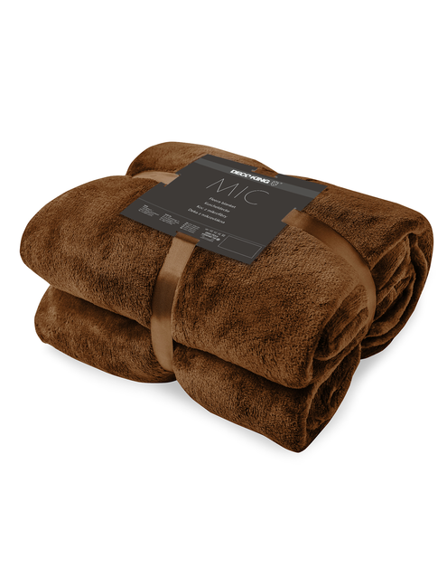Zdjęcie: Koc Mic brown 220x240 cm DECOKING