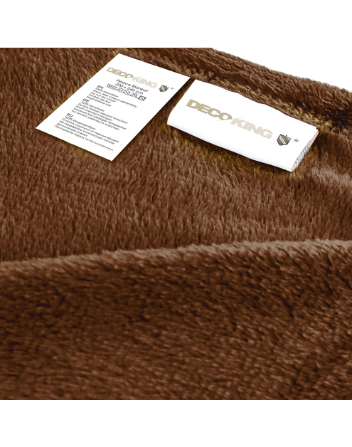 Zdjęcie: Koc Mic brown 220x240 cm DECOKING