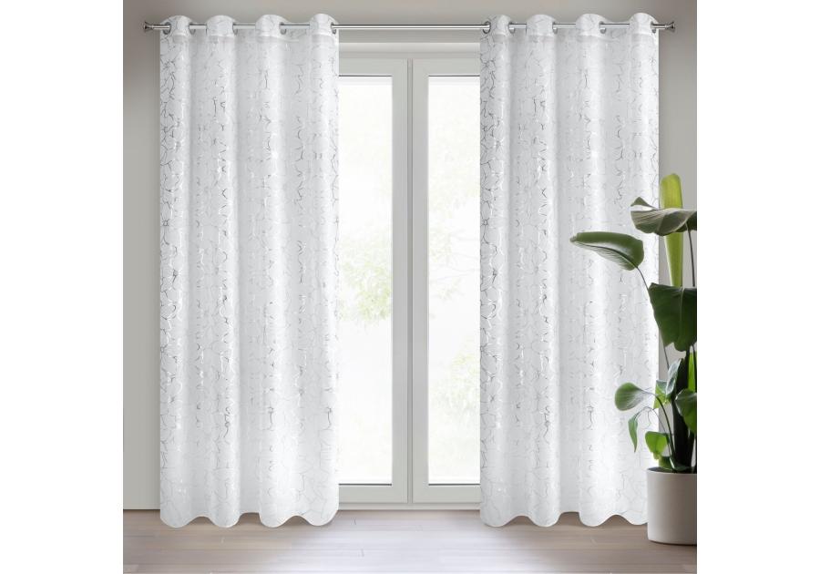 Zdjęcie: Firana gotowa Alisa140x250 cm biały EUROFIRANY