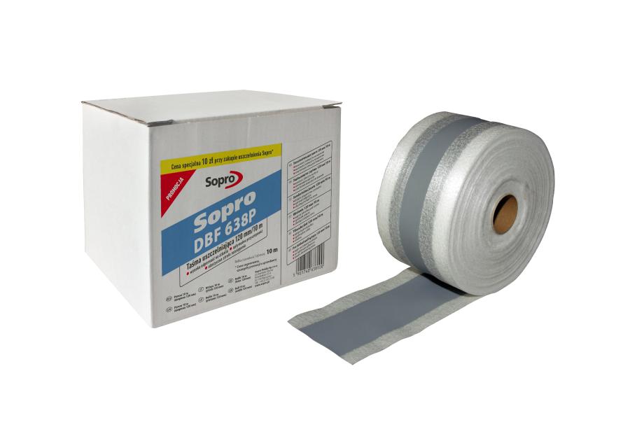 Zdjęcie: Taśma uszczelniająca DBF 638 120 mm, 10 mb SOPRO