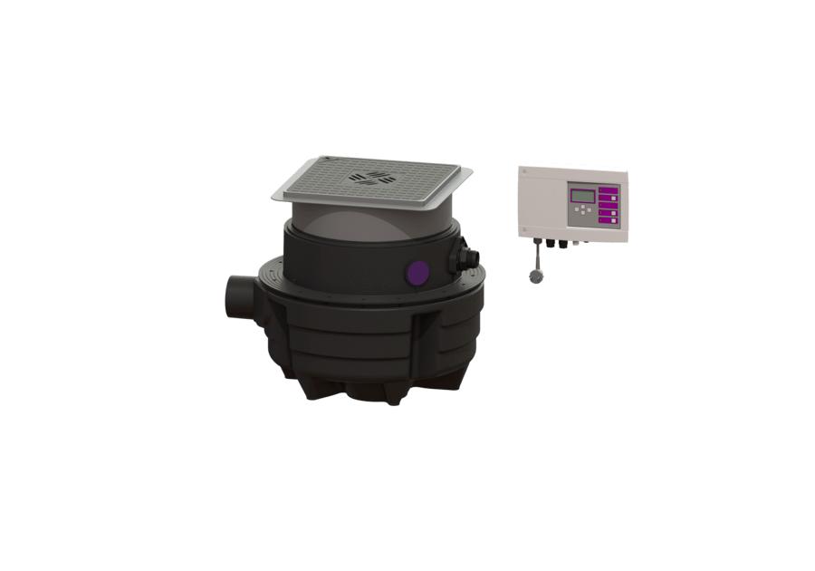 Zdjęcie: Pompownia podposadzkowa Mono z nasadą LW400 do wyklejenia płytką ze zintegrowanym wpustem KESSEL