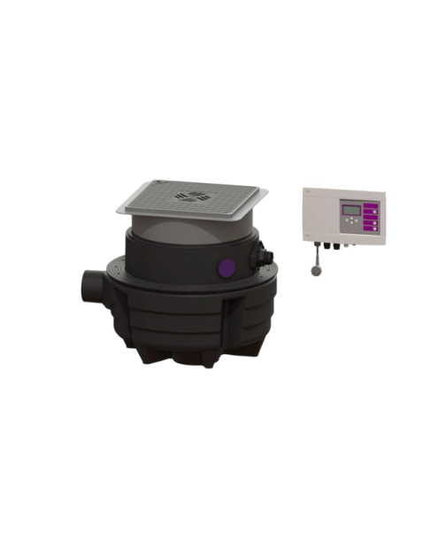 Zdjęcie: Pompownia podposadzkowa Mono z nasadą LW400 do wyklejenia płytką ze zintegrowanym wpustem KESSEL