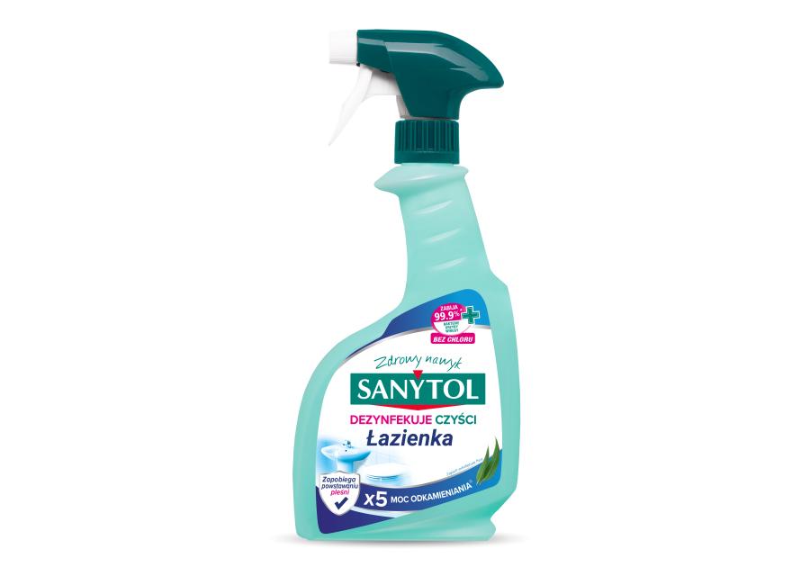 Zdjęcie: Środek dezynfekujący Łazienka 500 ml SANYTOL