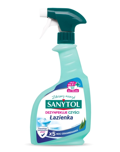 Zdjęcie: Środek dezynfekujący Łazienka 500 ml SANYTOL