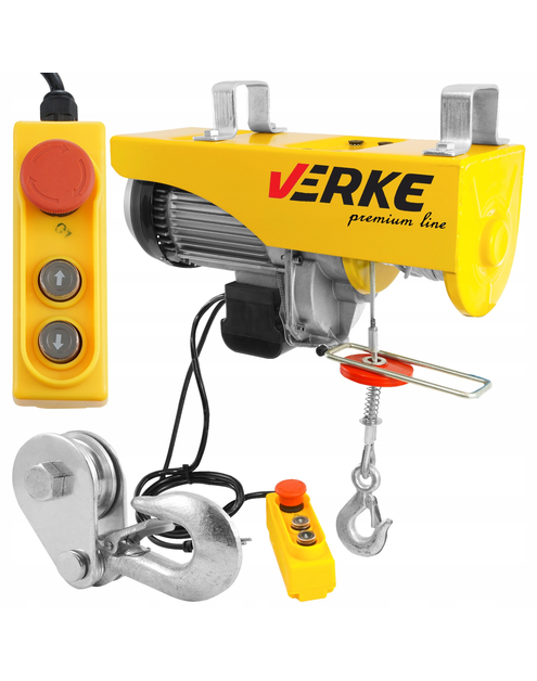 Zdjęcie: Wyciągarka budowlana 500/1000 VERKE