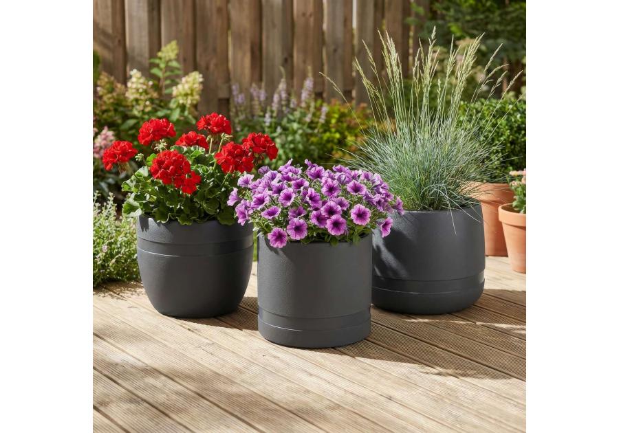 Zdjęcie: Donica Koma classic 330, antracyt LAMELA