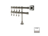 Zdjęcie: Karnisz podwójny Valentina fi 19 mm - 480 cm piazza nikiel KARWEL