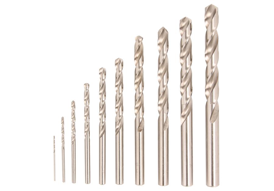 Zdjęcie: Zestaw wierteł szlifowanych do metalu HSS 1-10 mm 10 elementów RAWLPLUG
