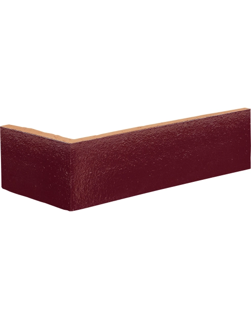 Zdjęcie: Płytka klinkierowa kątowa 120/250x65x10 mm wiśniowy sad gatunek I KING KLINKER