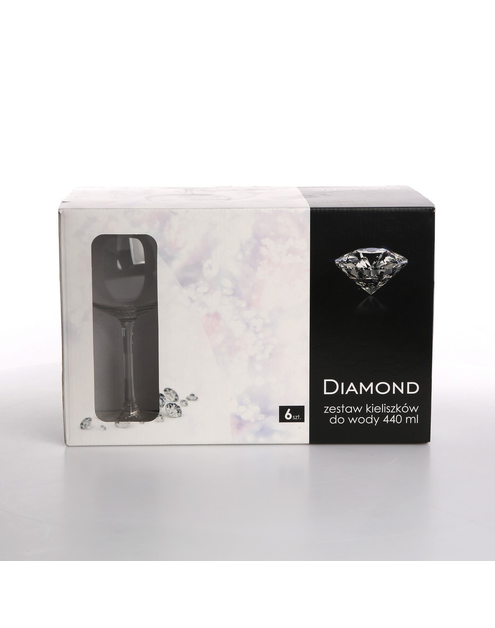 Zdjęcie: Komplet 6 kieliszków na wodę Diamond 440 ml ROYAL LEERDAM