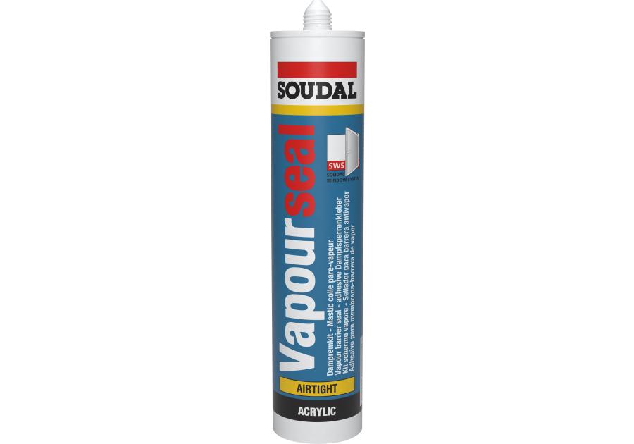 Zdjęcie: Klej do folii budowlanych 310 ml Vapourseal paroszczelny  SOUDAL
