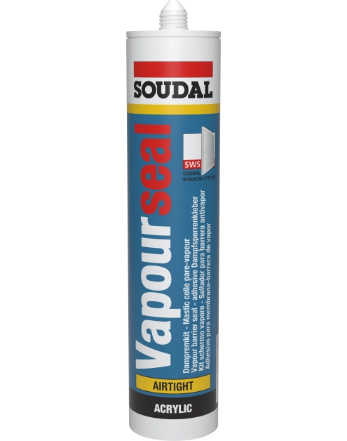Zdjęcie: Klej do folii budowlanych 310 ml Vapourseal paroszczelny  SOUDAL
