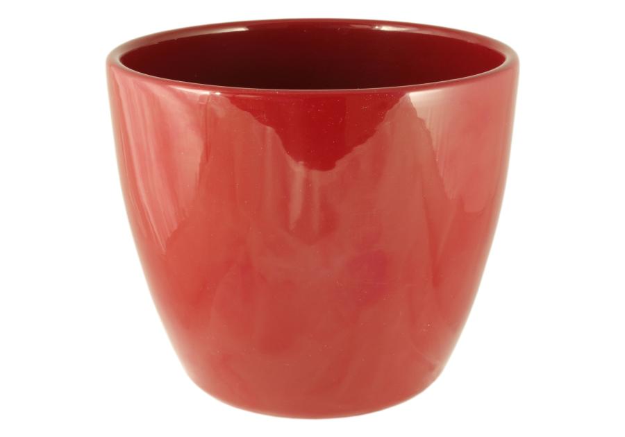 Zdjęcie: Osłonka doniczkowa 909  -17 cm czerwona CERMAX