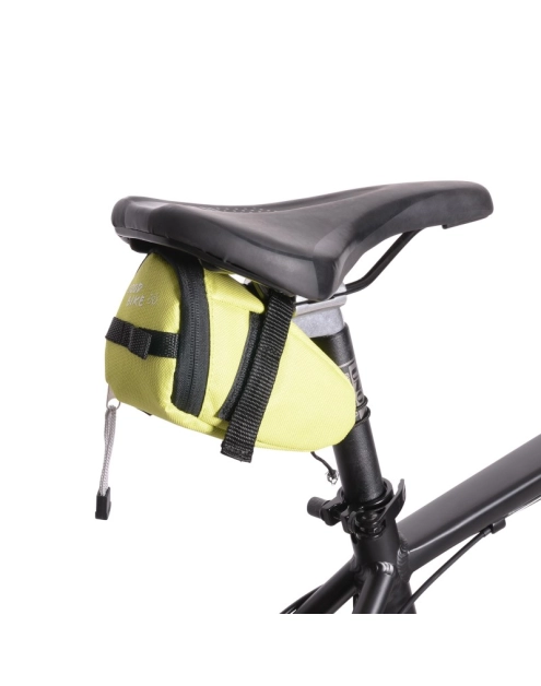 Zdjęcie: Sakiewka rowerowa podsiodłowa Underbag limonkowa GOOD BIKE