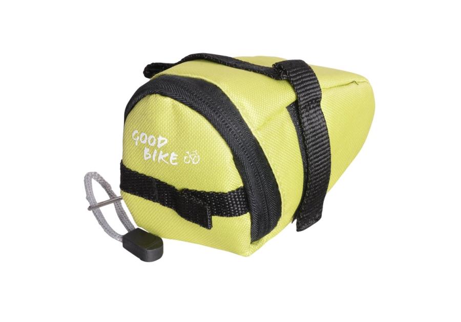 Zdjęcie: Sakiewka rowerowa podsiodłowa Underbag limonkowa GOOD BIKE