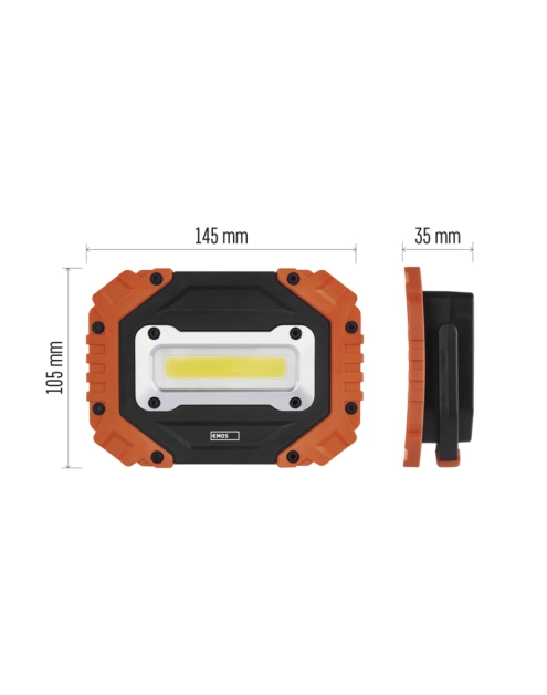 Zdjęcie: Naświetlacz LED Cob, 700 lm, 4xAA EMOS