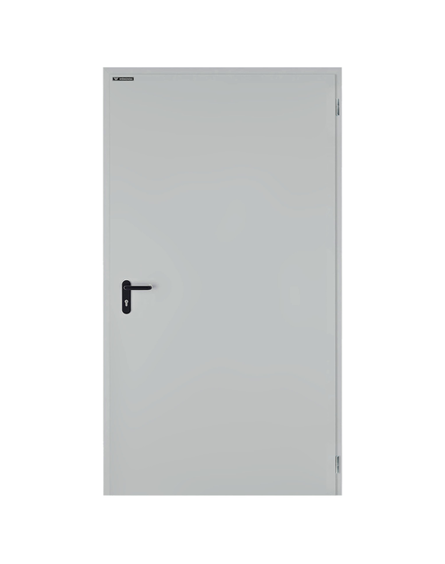 Zdjęcie: Drzwi Zewnętrzne Technical 40 kolor RAL 7035, 1060x2045 grubość 40 mm prawe na zewnątrz WIŚNIOWSKI