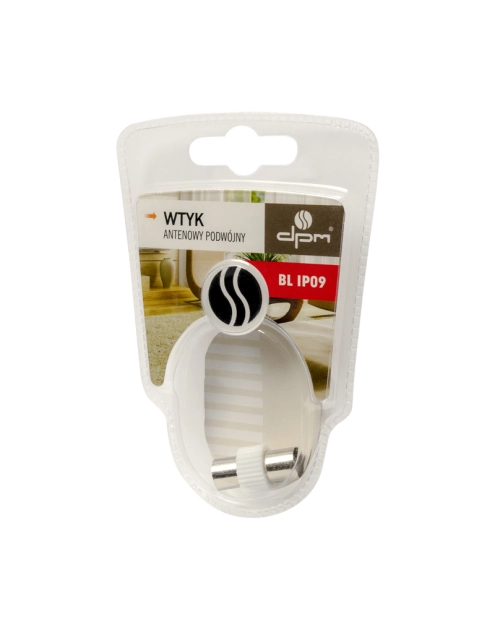 Zdjęcie: Wtyk antenowy podwójny BLIP09 DPM SOLID