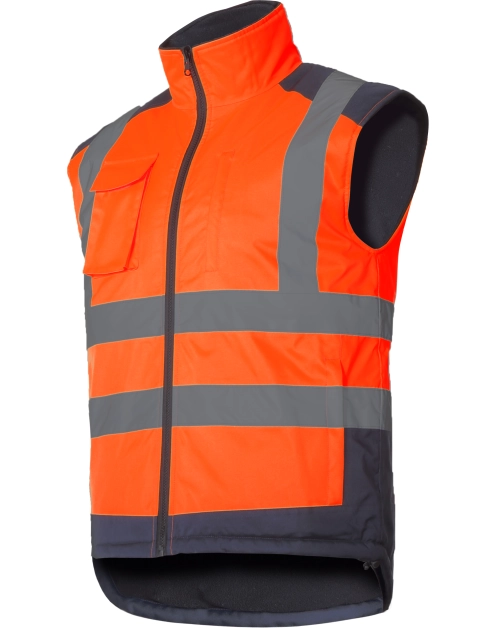 Zdjęcie: Kamizelka ostrzegawcza dwustronna, pomarańczowe, M, CE, LAHTI PRO