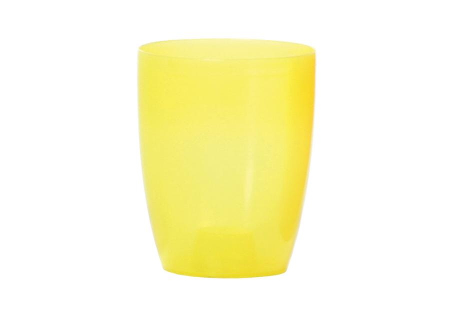 Zdjęcie: Doniczka Coubi żółty transparentny 16 cm PROSPERPLAST