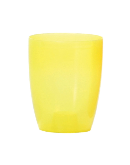 Zdjęcie: Doniczka Coubi żółty transparentny 16 cm PROSPERPLAST