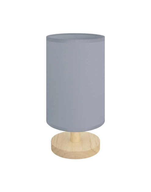 Zdjęcie: Lampka stołowa Bela E14 kolor szary/sosna max 25 W STRUHM