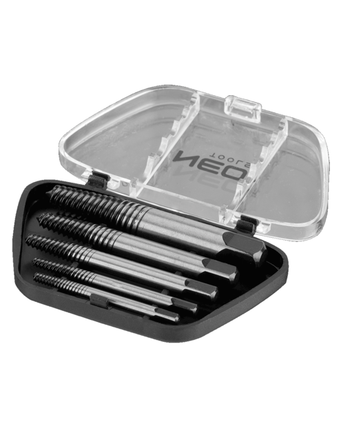 Zdjęcie: Wykrętaki do zerwanych śrub, zestaw 5 sztuk NEO