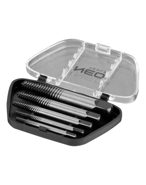 Zdjęcie: Wykrętaki do zerwanych śrub, zestaw 5 sztuk NEO