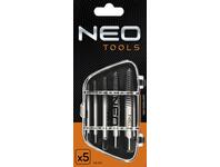 Zdjęcie: Wykrętaki do zerwanych śrub, zestaw 5 sztuk NEO