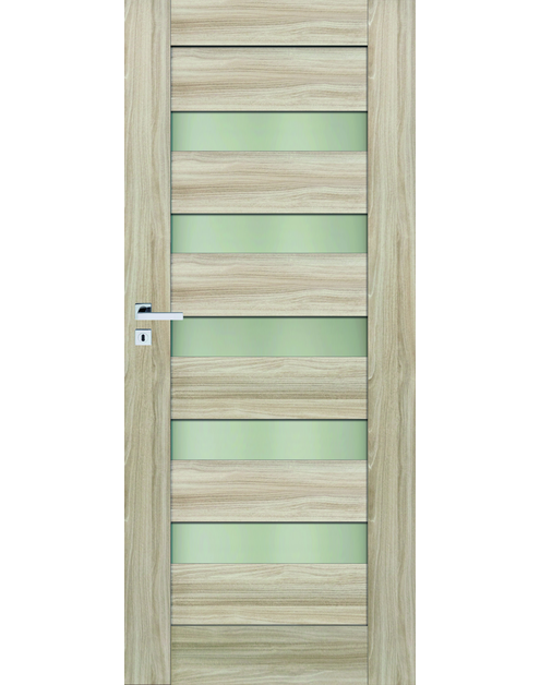 Zdjęcie: Drzwi wewnętrzne Arco 80 cm lewe dąb angielski 135 W02 Eco Top POL-SKONE