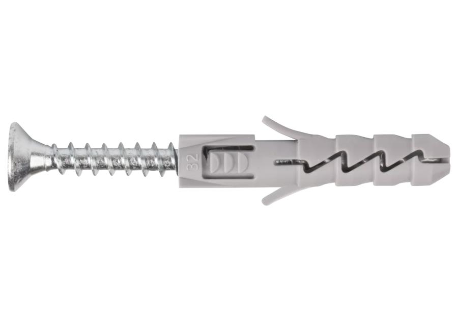 Zdjęcie: Kołek rozporowy FIX 6x30 mm z wkrętem 4,0x35 mm 80 szt. KOELNER