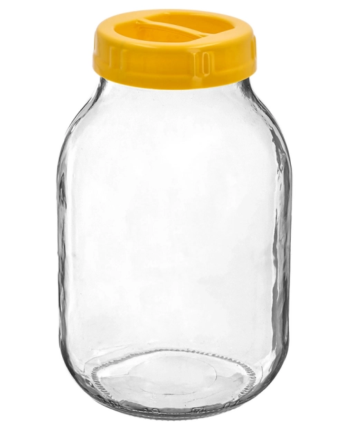 Zdjęcie: Słoiki 3 L z plastikową zakrętką BROWIN