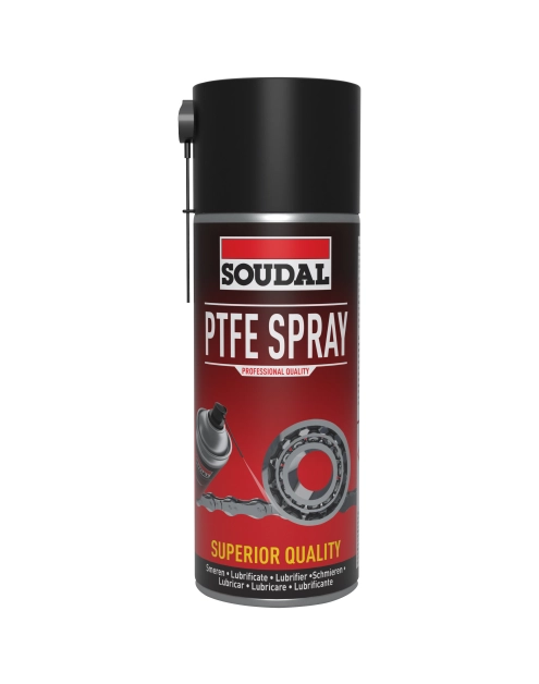 Zdjęcie: Smar teflonowy w sprayu uniwersalny PTFE Spray 400ml SOUDAL