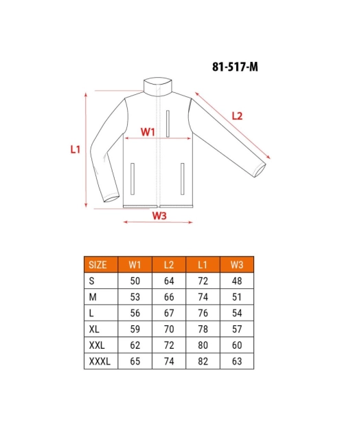 Zdjęcie: Bluza softshell Outdoor beżowa, rozmiar M GTX