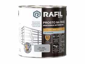 Gruntoemalia prosto na rdzę połysk RAL7040 2,5L RAFIL