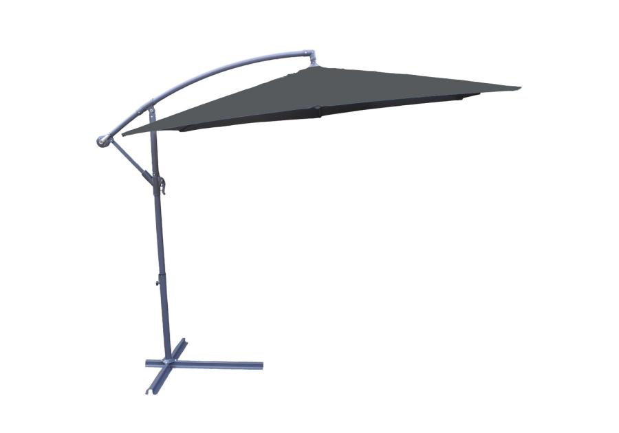 Zdjęcie: Parasol boczny 270 cm polyester grafitowy OŁER