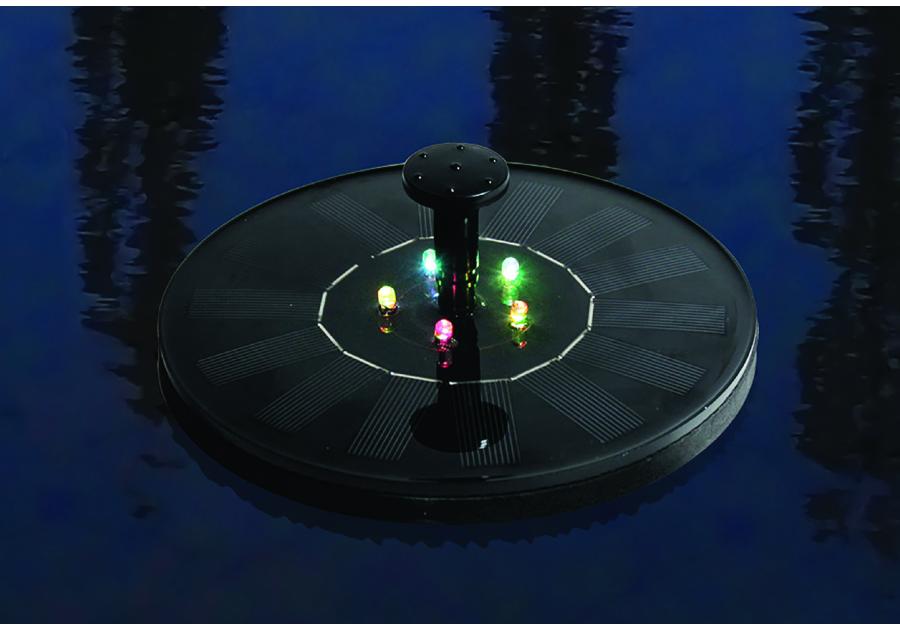 Zdjęcie: Fonatanna solarna RGB SANICO
