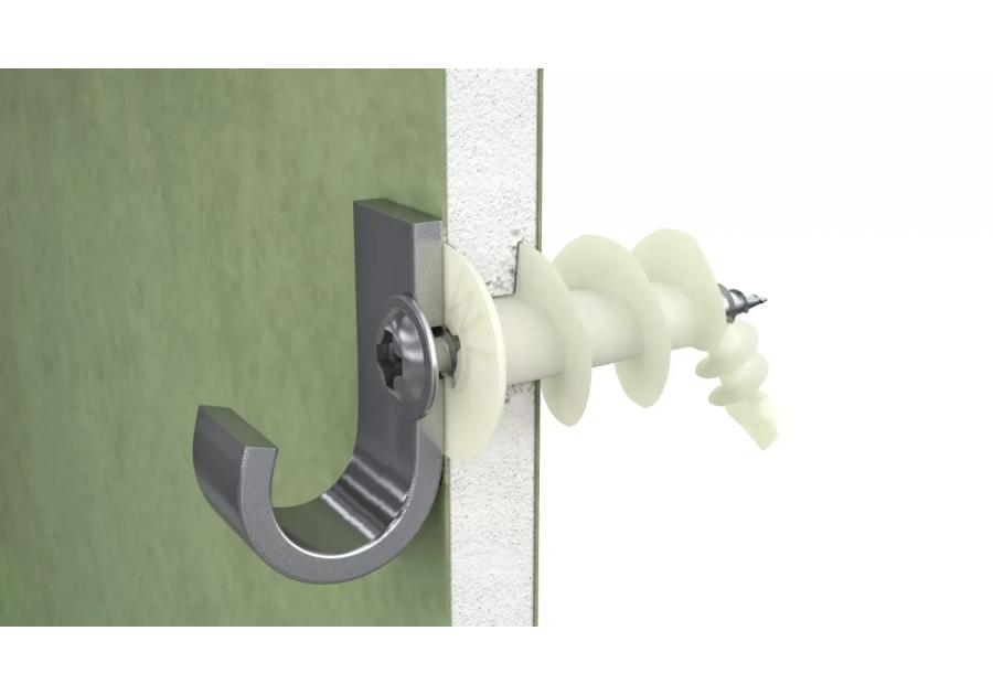 Zdjęcie: Łącznik nylonowy DRA01 samowiercący 16x36 mm z wkrętem 3,9x32 mm 100 szt. KOELNER