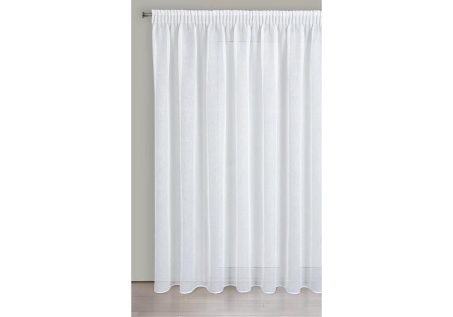 Zdjęcie: Firana gotowa Lana na taśmie 350 x 250 cm biały EUROFIRANY